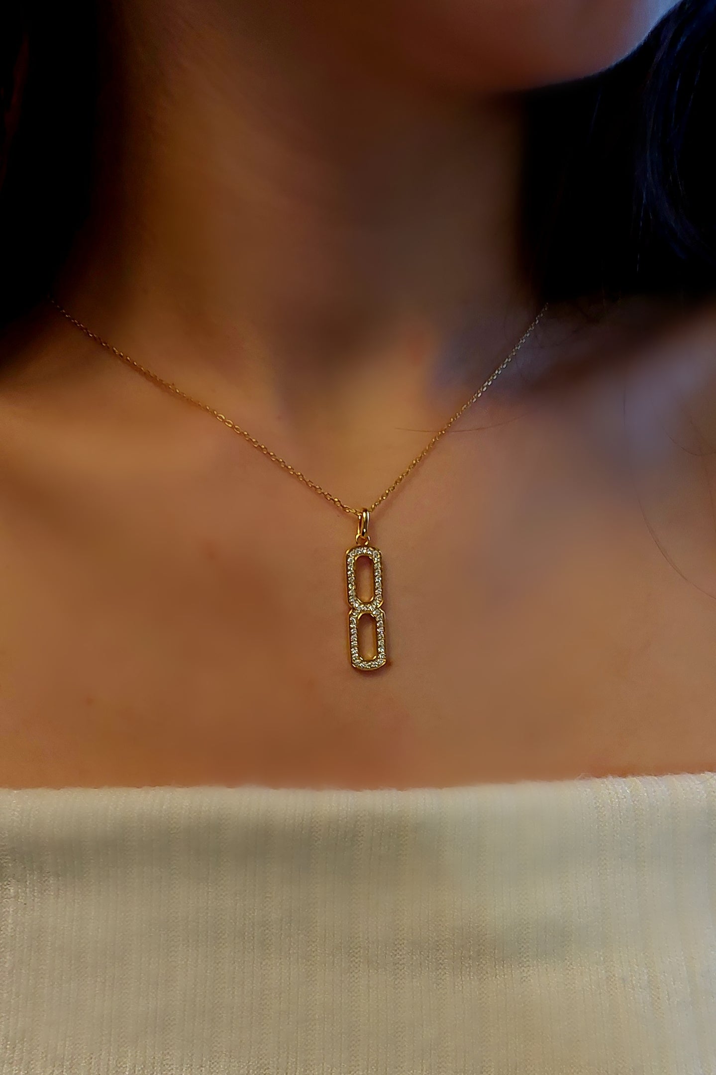 CZ necklace