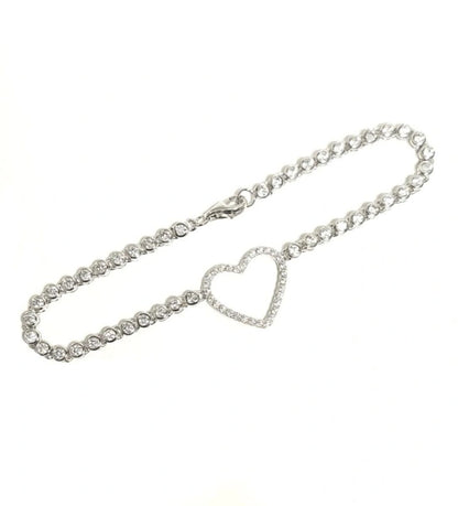 Heart Cz Bracelet