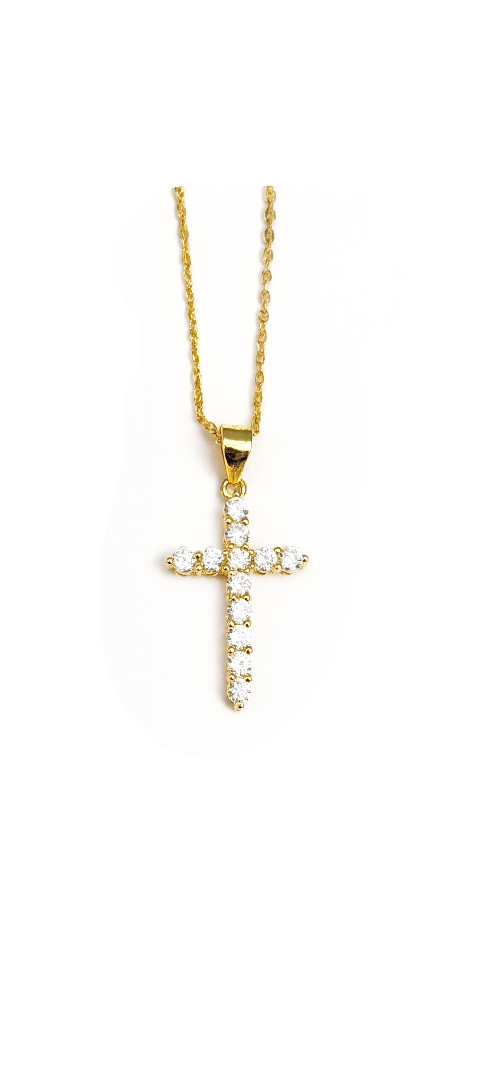 Gold Cross Necklace