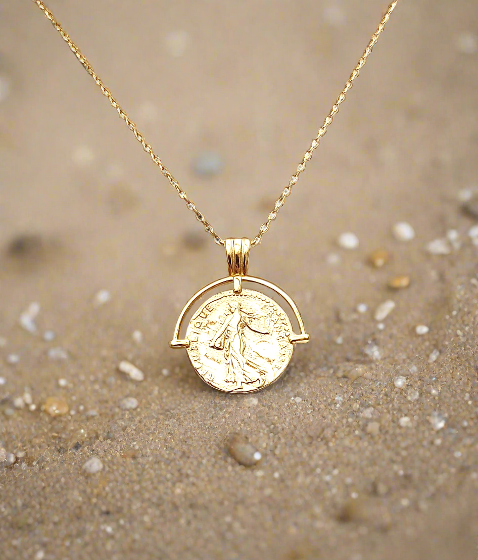 Ancient Coin Necklace