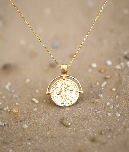 Ancient Coin Necklace