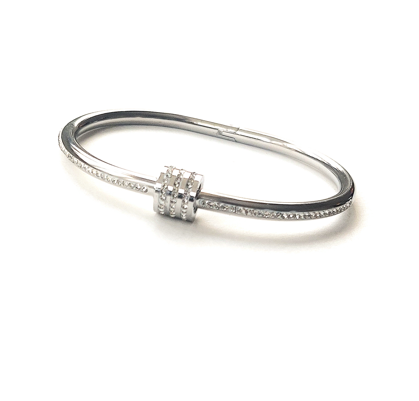 Cz Screw Bangle
