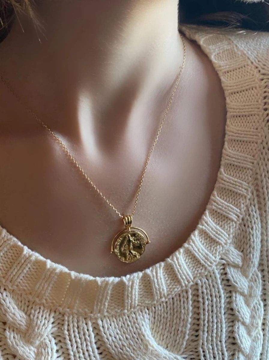Ancient Coin Necklace