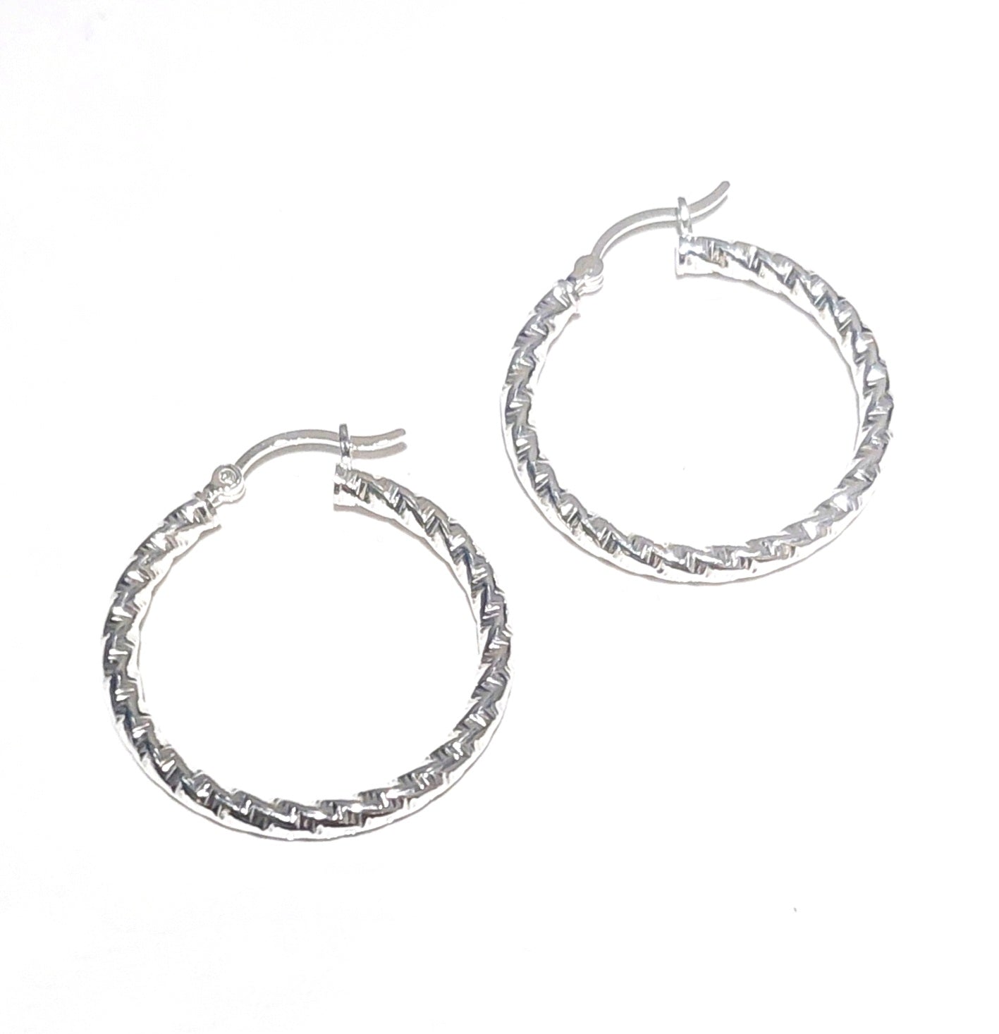 Twist Hoop Earrings