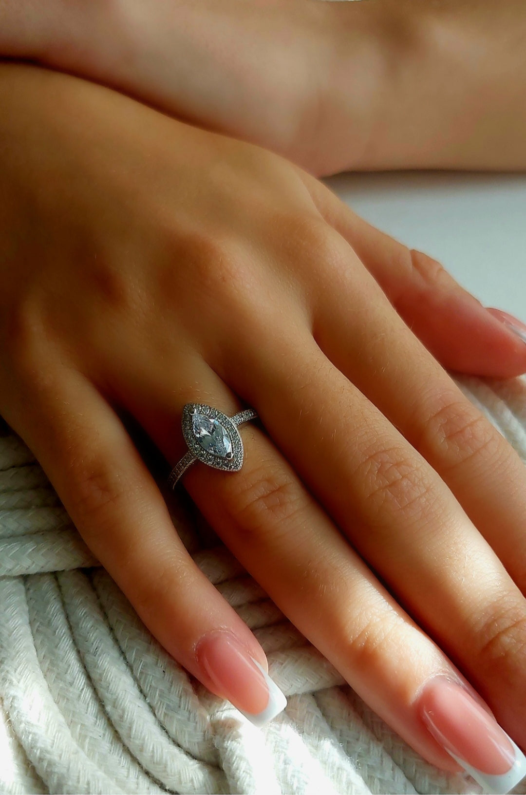 Marquise CZ Ring
