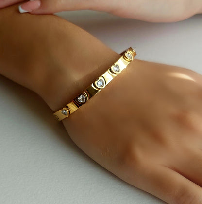 Heart Bangle