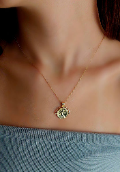 Ancient Coin Necklace