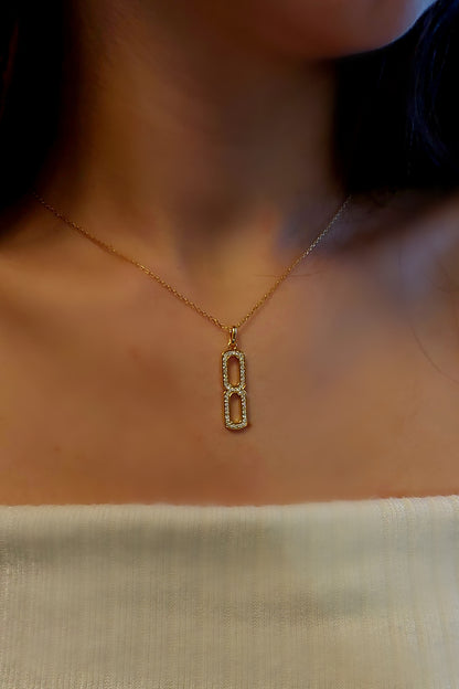 CZ necklace