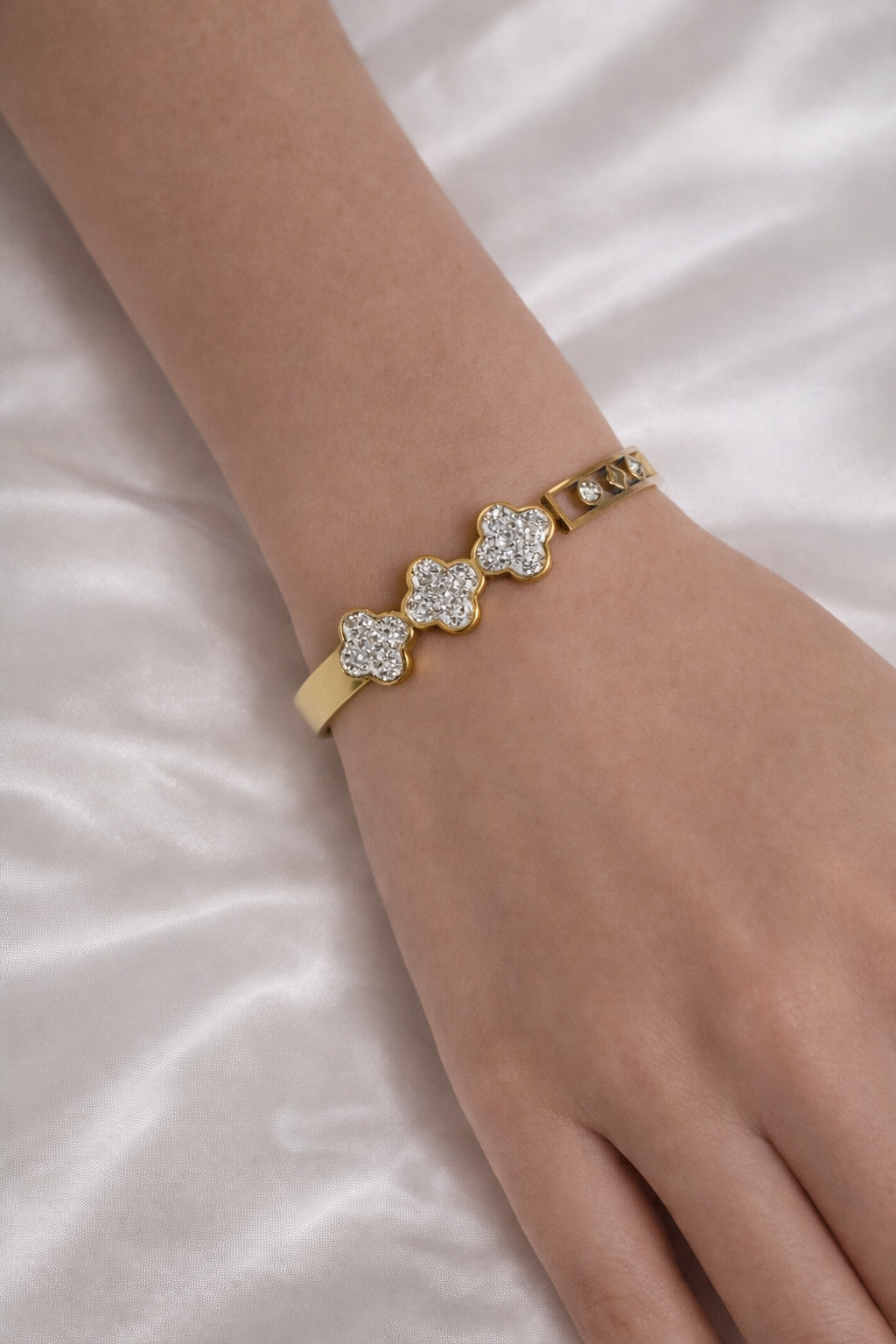 Triple Clover Bracelet