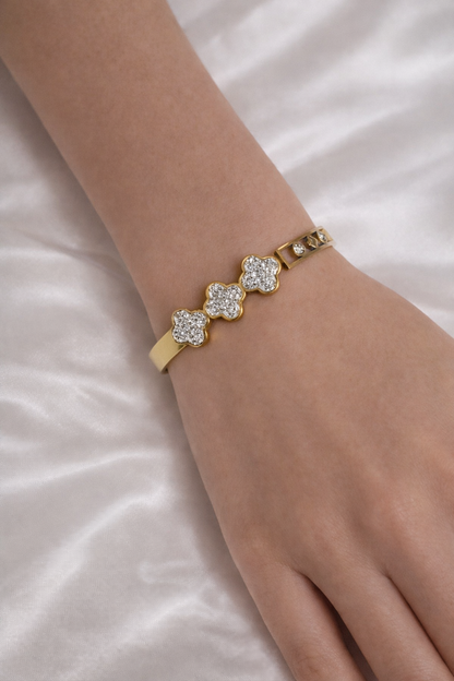 Triple Clover Bracelet