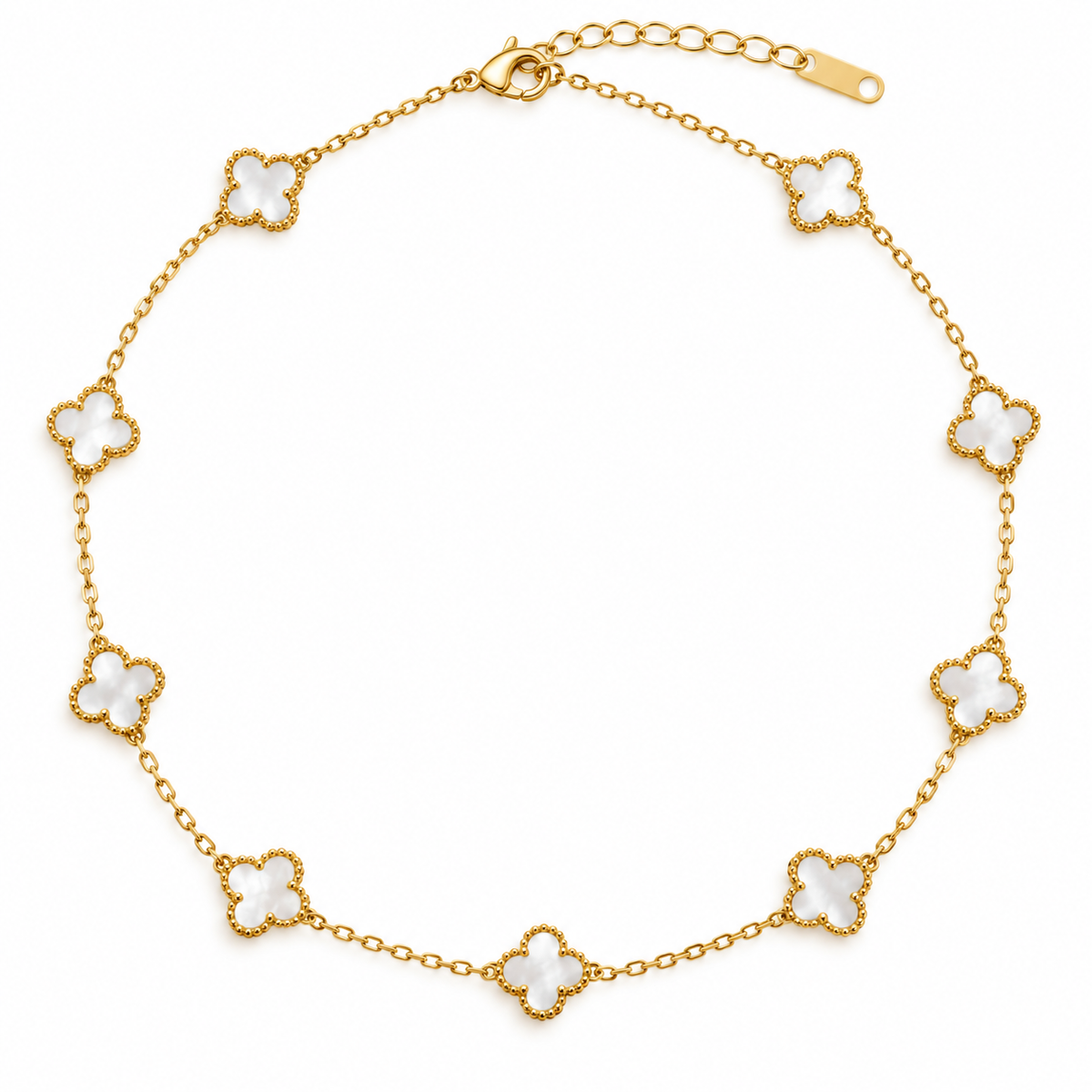 Clover Link Necklace