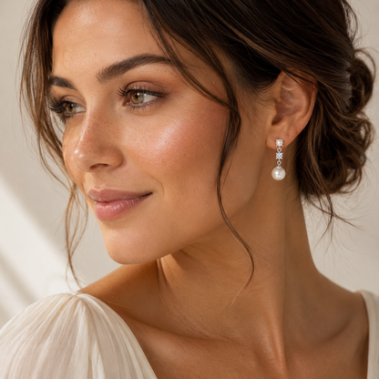 Pearl Drop Earrings