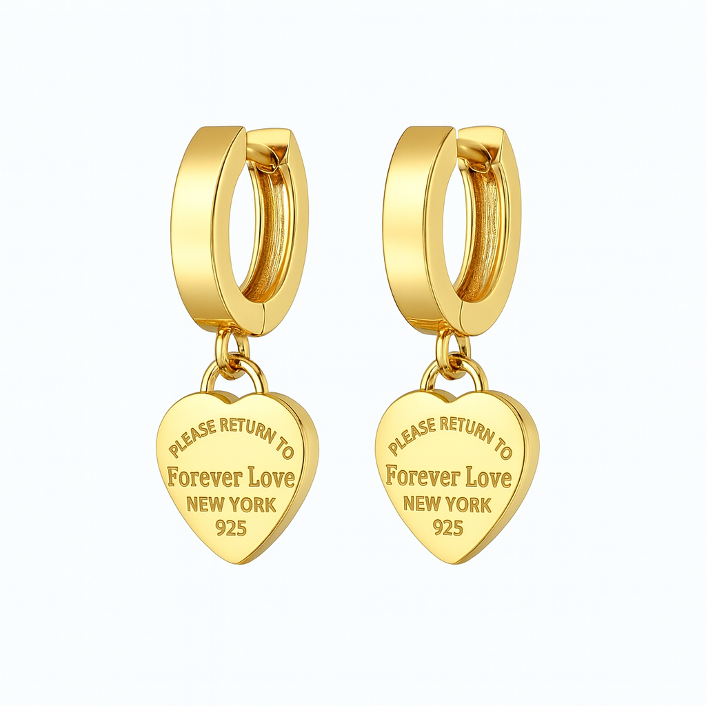 Forever Love Huggie Earrings