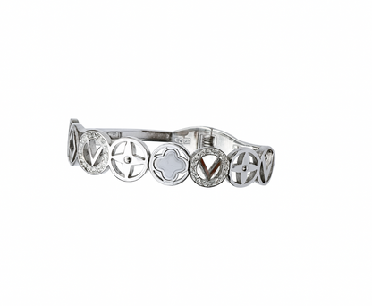 Clover Cz Bangle