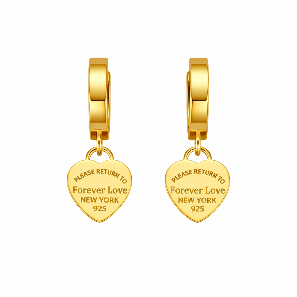 Forever Love Huggie Earrings