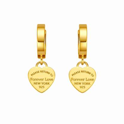 Forever Love Huggie Earrings