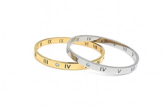 Roman Numerals Bangle
