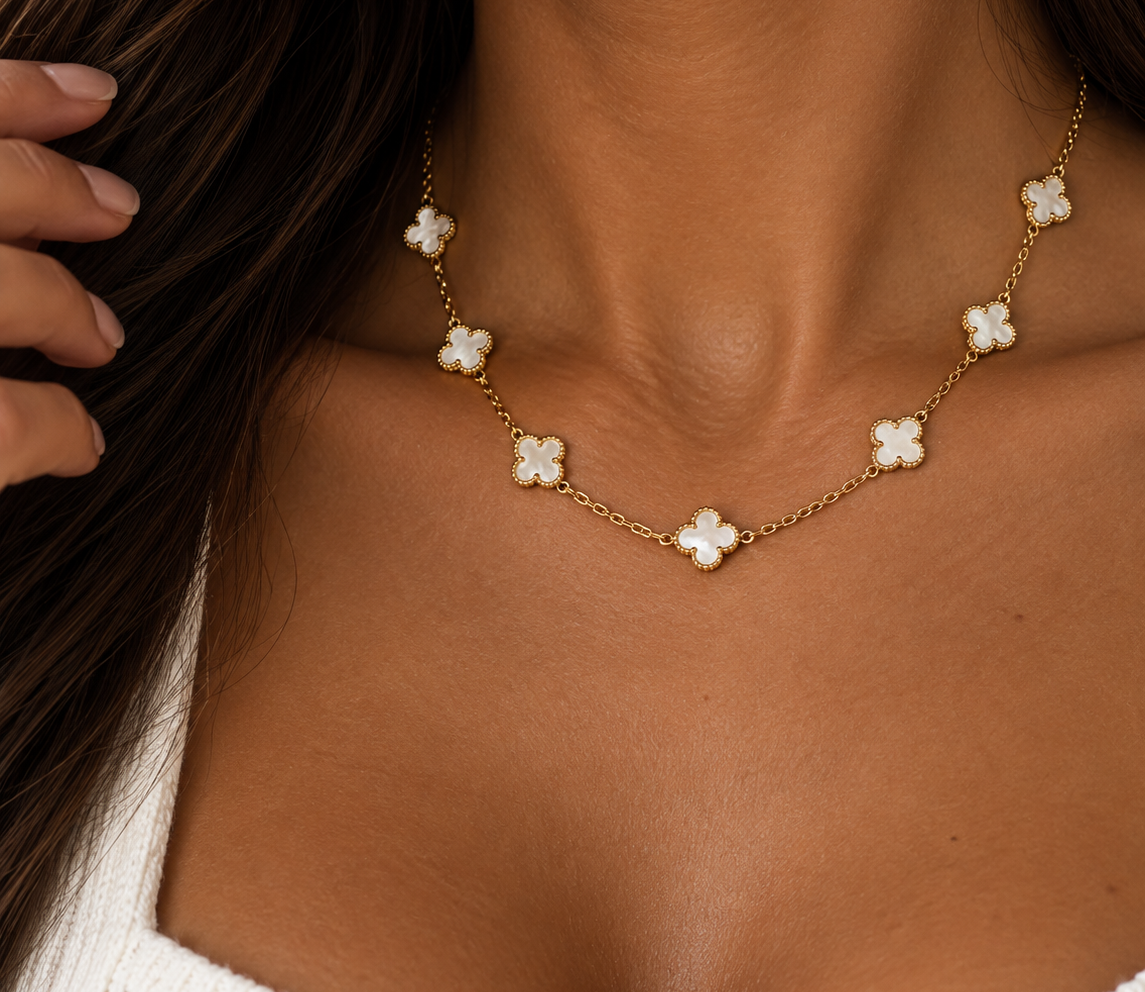 Clover Link Necklace