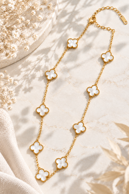 Clover Link Necklace