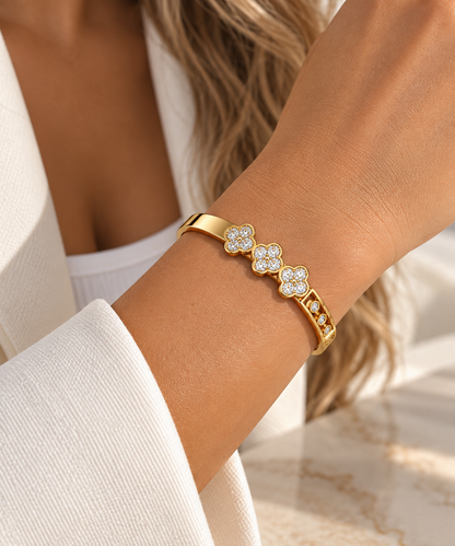 Triple Clover Bracelet