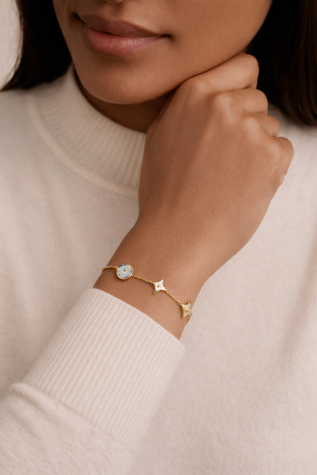 Clover Shell Bracelet