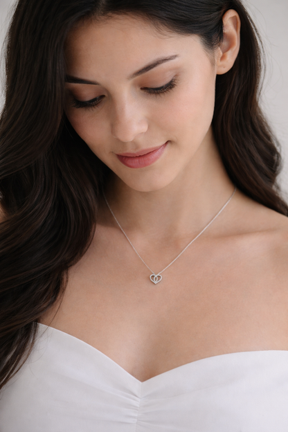 Open Heart Necklace