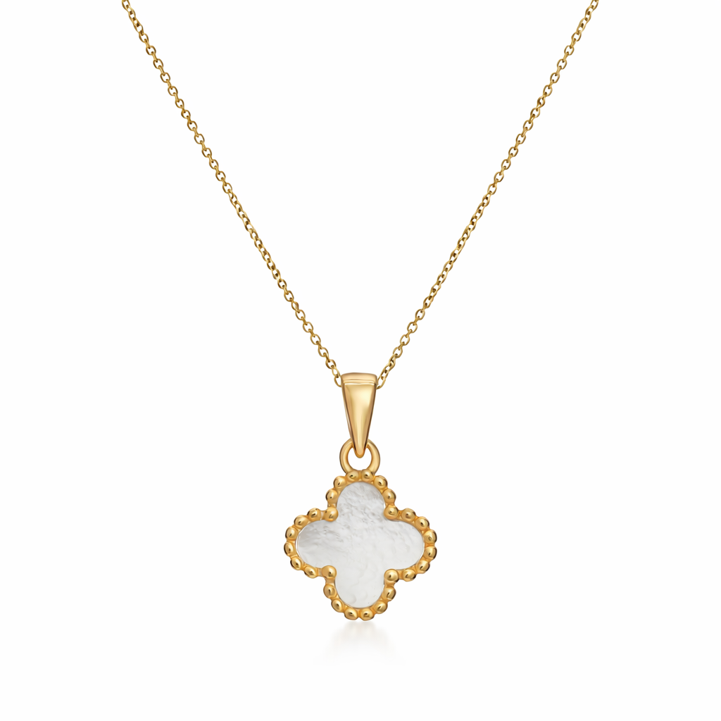 Sterling Silver Clover Necklace