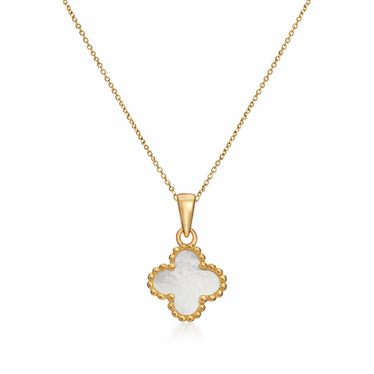 Sterling Silver Clover Necklace