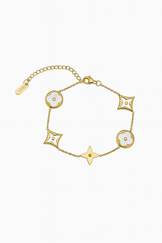 Clover Shell Bracelet