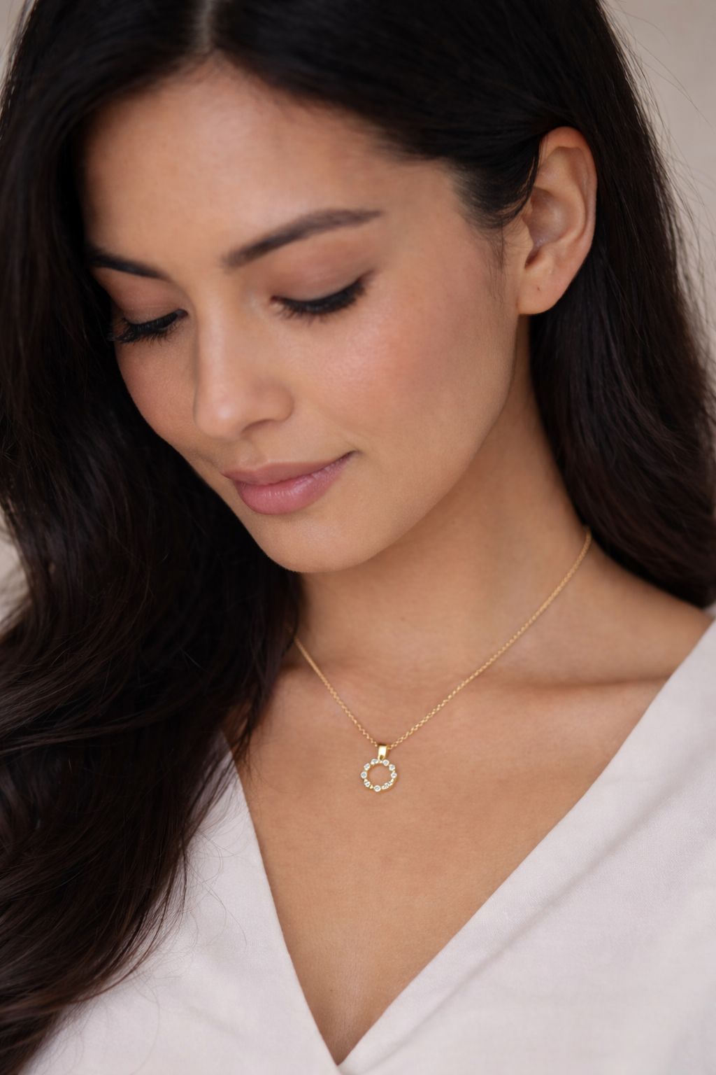 Fancy Circle Necklace