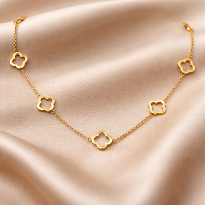 Cut Out Clover Necklace