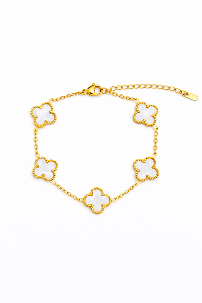 White Clover Bracelet