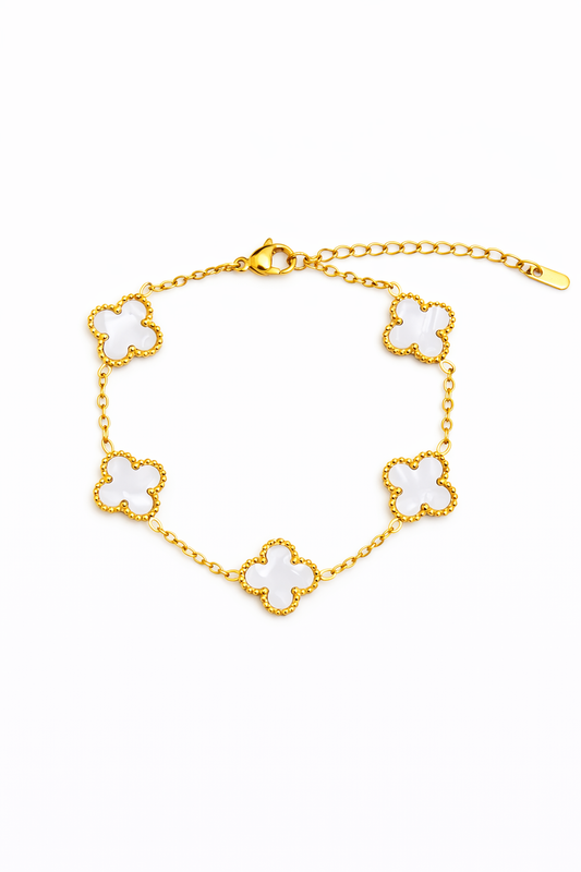 White Clover Bracelet