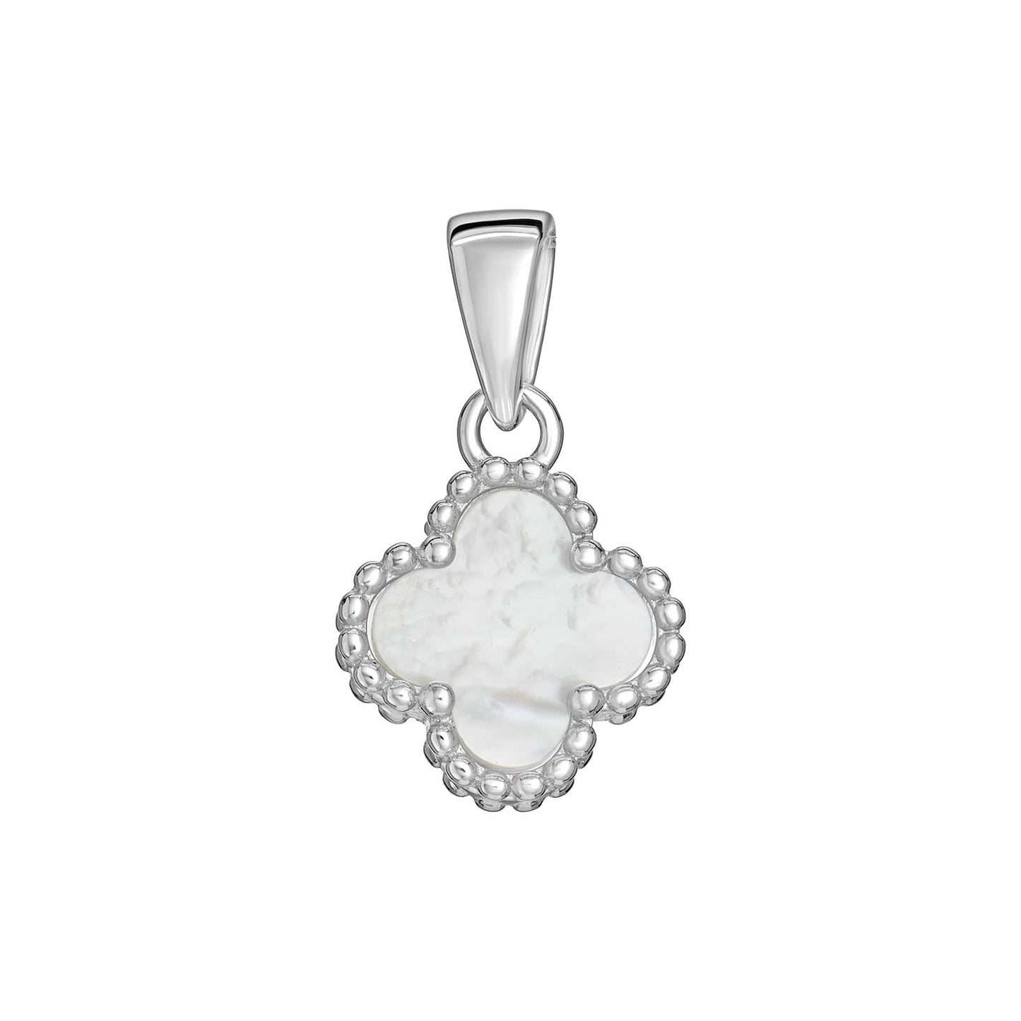 Sterling Silver Clover Necklace
