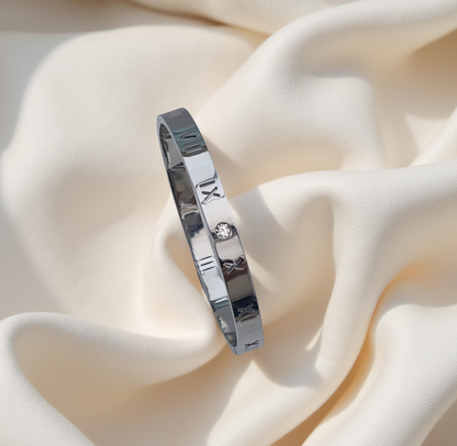 Roman Numerals Bangle