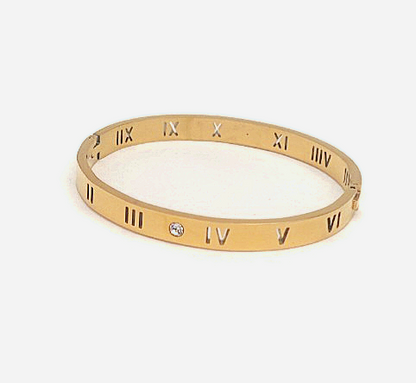 Roman Numerals Bangle