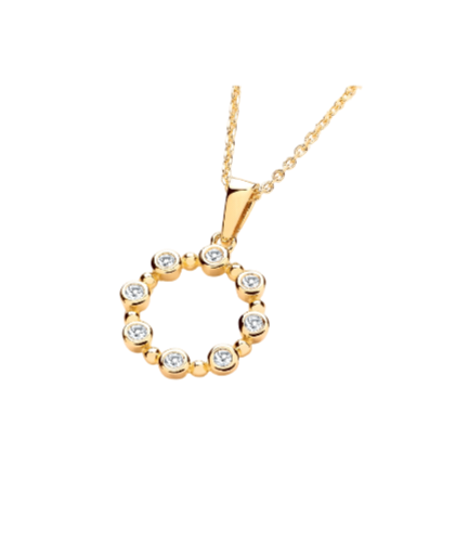 Fancy Circle Necklace