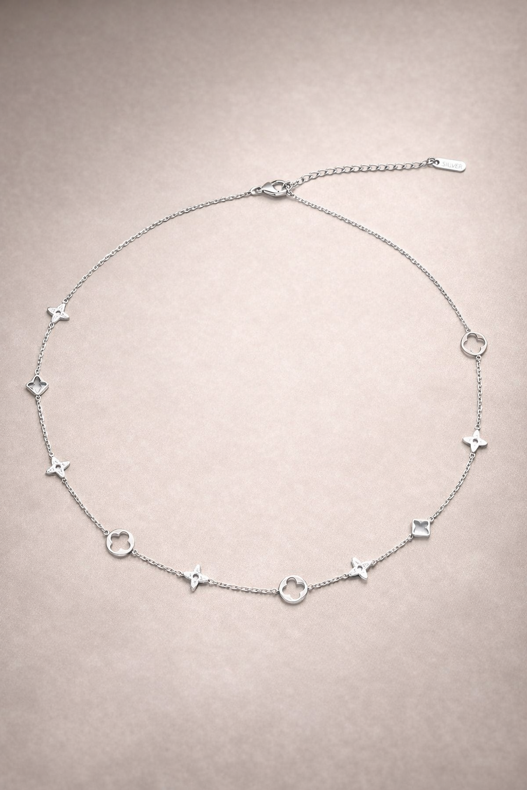 Clover And Star Necklace